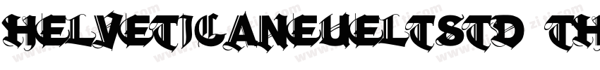 helveticaneueltstd thotf字体转换